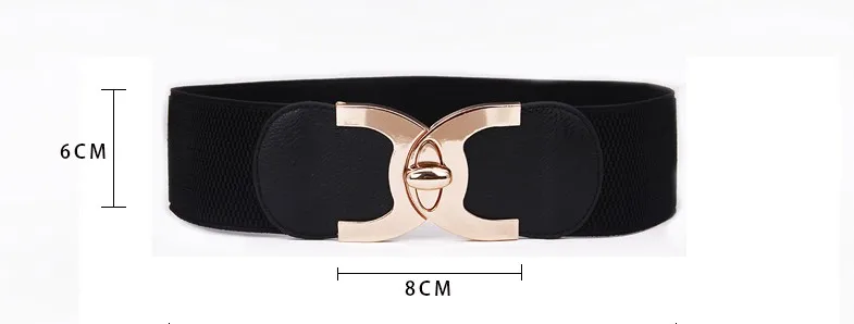 designer belts women Hot Corset belt Personally gold buckle stylish waistbands for Women elastic cummerbunds black Dress wild wedding cummerbund lady gold belt