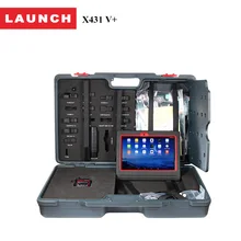 100% Original Launch 2 Year Free Update Scanner X431 V+ Diagnostic full ECU system Car scan tool with Wifi/Bluetooth accessories