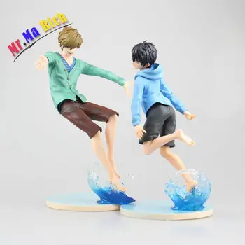 

Anime Figure 2 Styles 19-22cm Free! Makoto Tachibana Haruka Nanase Pvc Figure Collectible Model Toy