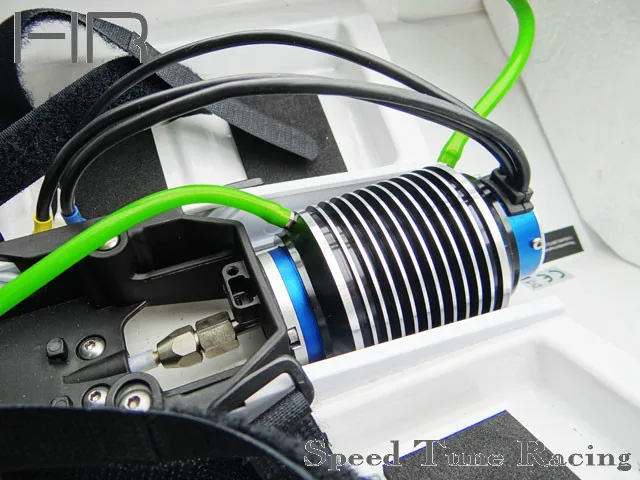 

Hot Racing CNC Alloy 36mm Full Coverage Motor Water Cooling Jacket for Traxxas Spartan Boat RC Boat Upgrade Parts