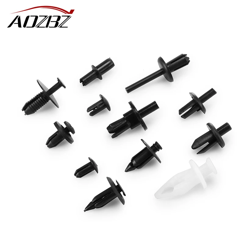 

350pcs Auto Car Push Retainer Pin Rivet Trim Clip Panel Body Moulding Assortments Kit