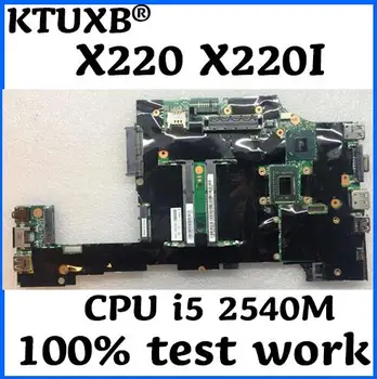 

KTUXB Suitable for Lenovo ThinkPad X220 X220I notebook motherboard FRU 04W0680 04W2108 04W3290 CPU i5 2540M 100% test work