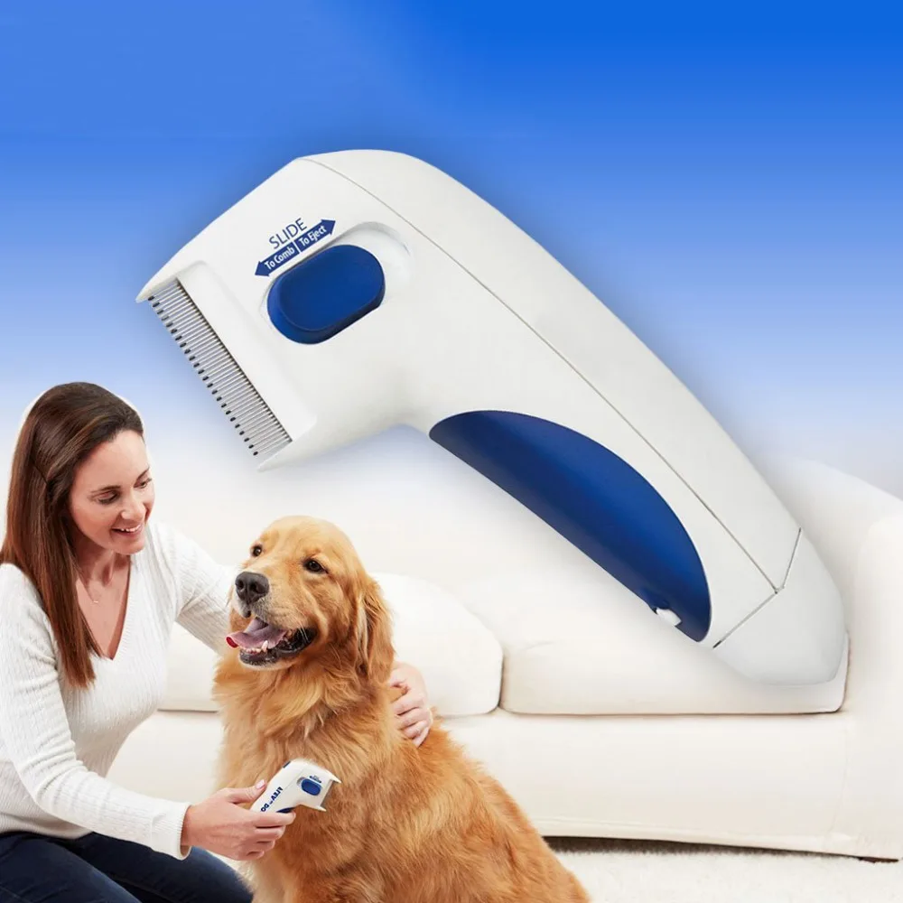 

Flea Electric Flea Comb Great Doctor for Dogs Cats! New! Pet Flea Cleaner!