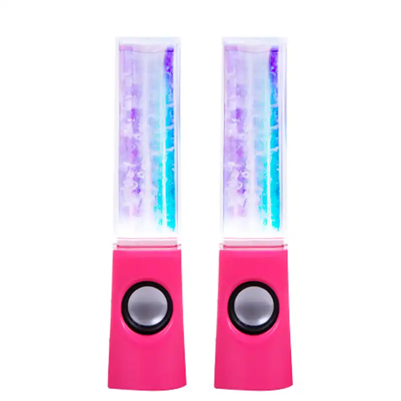 detail feedback questions about led light dancing water speakersled light dancing water speakers fountain music for desktop laptop computer pc,usb powered stereo