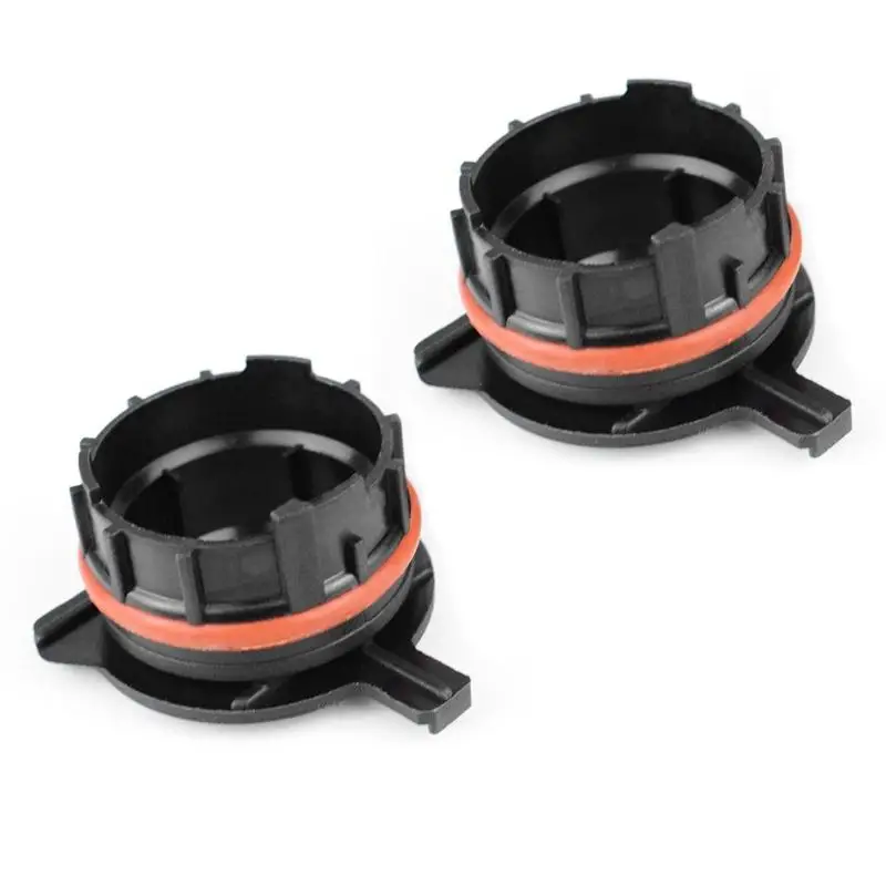 

VODOOL 2Pcs H7 LED Car Headlight Bulb Base Adapter Holder Replacement H7 Headlamp Socket Retainer For BMW E39 1/5 Series E60 520
