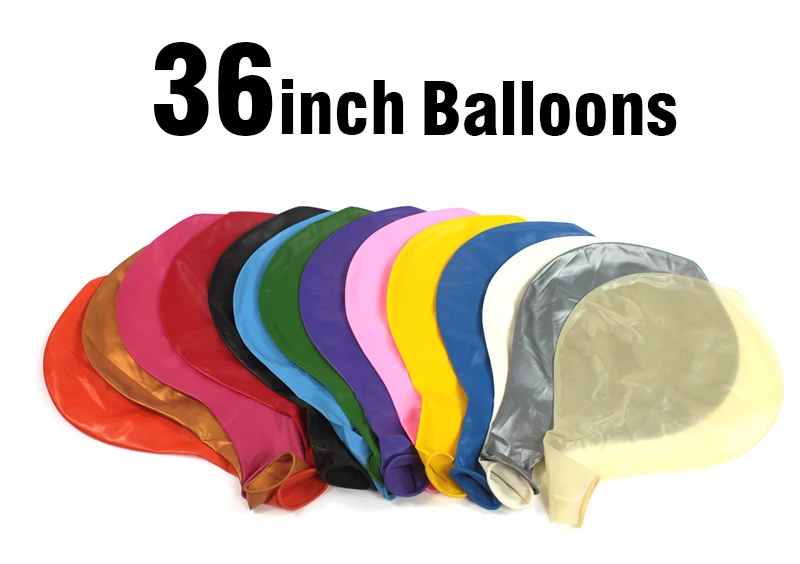 36 дюймов большие шары для свадьбы День рождения украшения 90 см 14 цветов круглый шар Хорошее качество