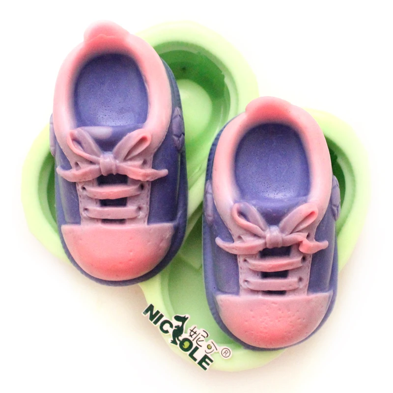 

Silicone Soap Mold Craft Shoe Soap Making Mould Candle Chocolate Resin DIY Handmade