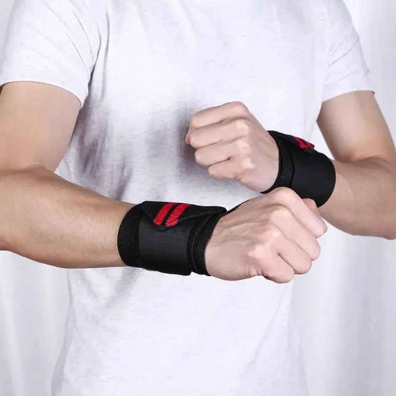 1 шт. износостойкие и немяч-доказательство спортивная повязка поддержка ремешки для поднятия штанги правая рука протектор