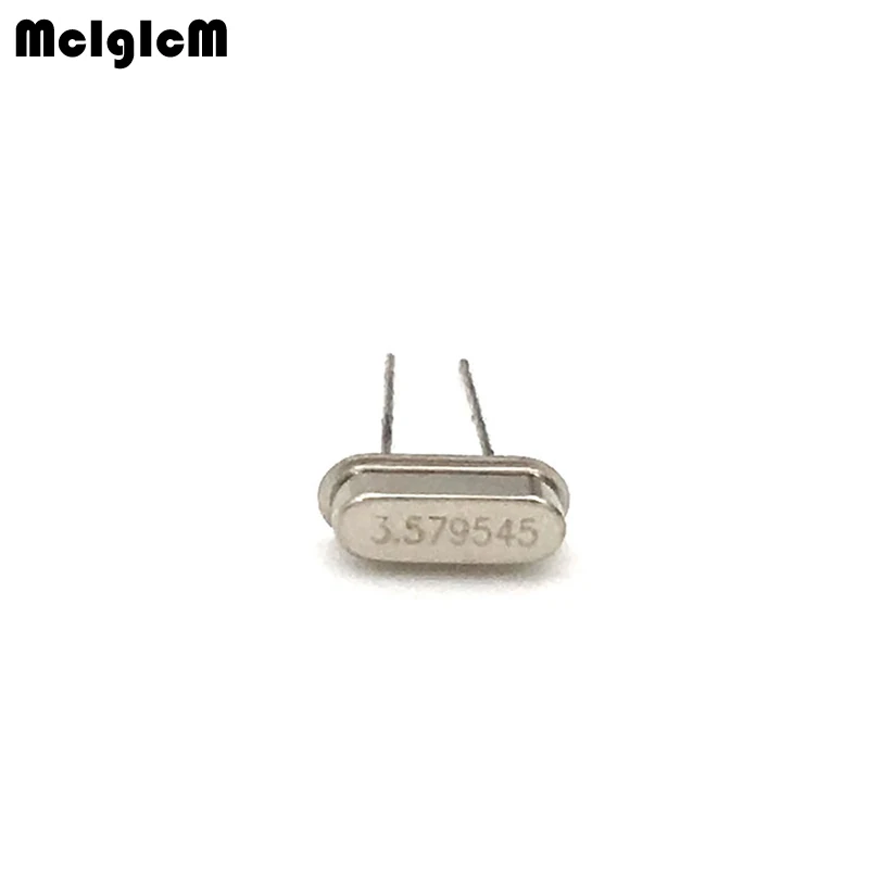 1000pcs hc-49s 3 579 MHz 579545 mhz 20ppm 20pF Кварцевый резонатор | Электронные компоненты и