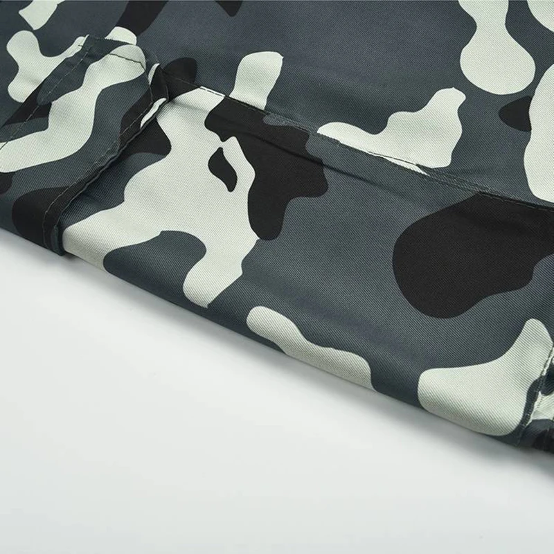 Women's Ladies Summer Spring Camo Cargo Pants Woman High Waist Long Trousers Women Casual Military Army Camouflage Pencil Pants