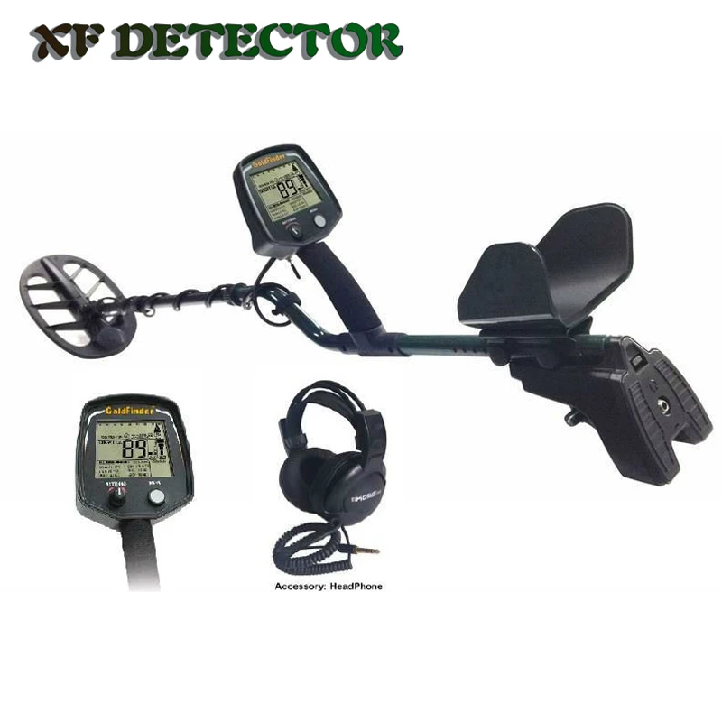 

GF2 Professional Underground Metal Detector Handheld Treasure Hunter Gold Digger Finder With Headphone LCD Display