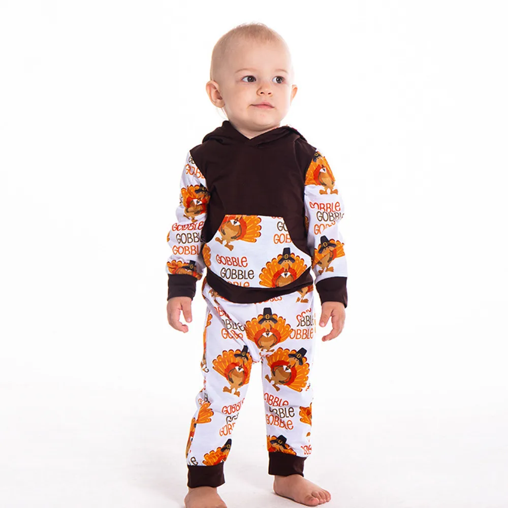 Stylish Infant Baby Cloth Thanksgiving Day Letter Clothes ...