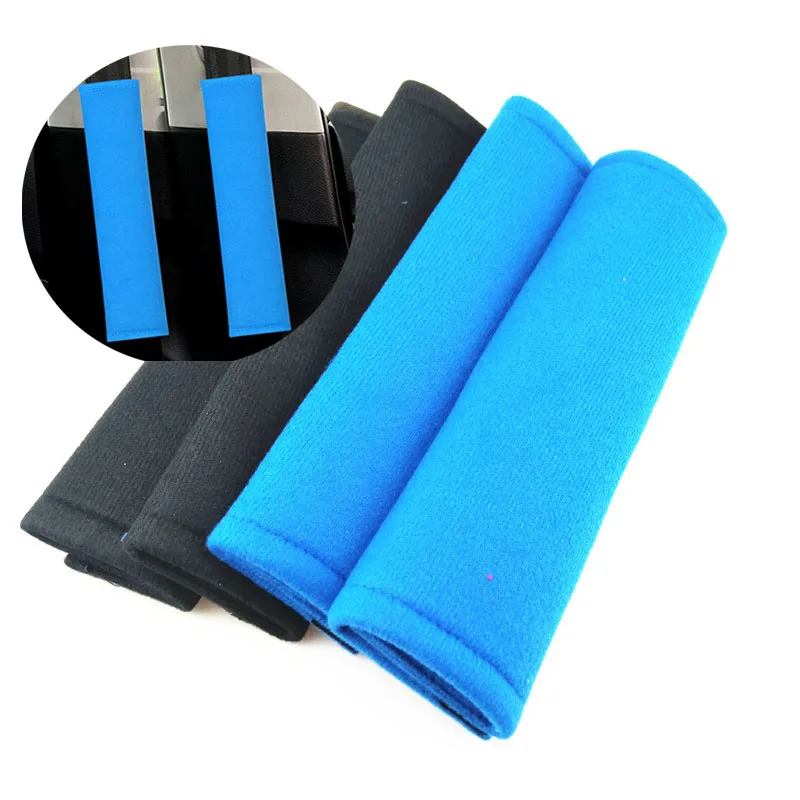 

2pcs Car Seat Belt Pads Seat Shoulder Strap Pad Cushion Cover Car Belt Protector Safety Belt Cover for Toyota Camry Corolla RAV4