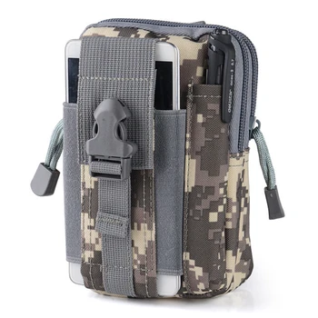 

Outdoor Universal Sport Tactical Bag Molle Waist 5.5/6 Inches Waterproof Phone Cases bags 600D Oxford Tactical Pouch Running bag