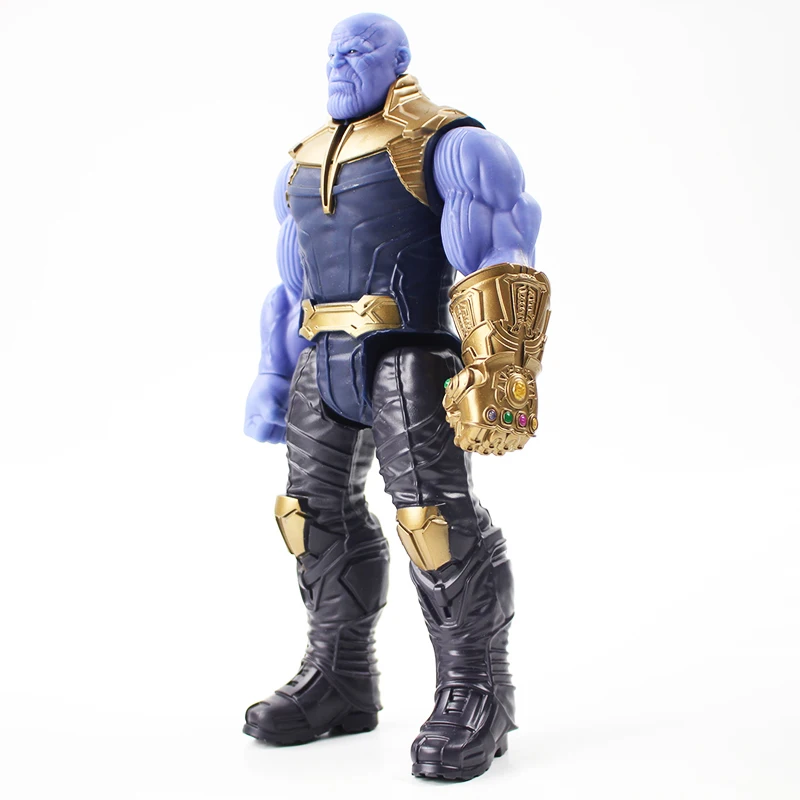 Титановый герой серии Marvel Мстители 3 бесконечные войны танос фигурку игрушки ПВХ