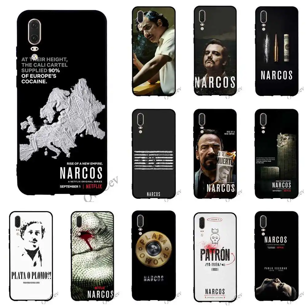 

Print Wagner Moura Narcos pablo escobar Phone Cover for Huawei Mate 10 Lite Case 20 P8 P20 Pro P10 P9 Mini P Smart Cases Skin