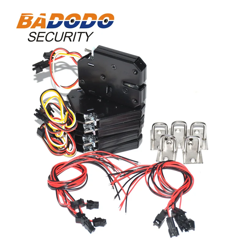 

10pcs 201A Electric Control Lock DC 12V 2A Electromagnetic Door Lock Cabinet Drawer Lockers Lock Latch Carbon Steel Padlock