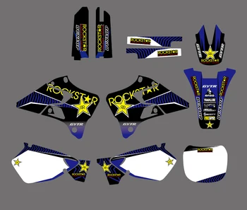 

YZ125 YZ250 Customized Motorcycle Design Decal Graphics Sticker Kit for YAMAHA YZ125 YZ250 1996 1997 1998 1999 2000 2001
