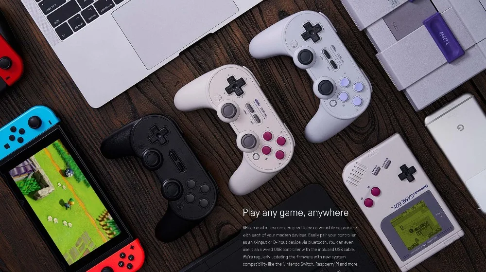 8bitdo SN30 Pro Plus+ Bluetooth геймпад Беспроводной контроллер с джойстиком для nintendo переключатель PC NS macOS Android Raspberry PI