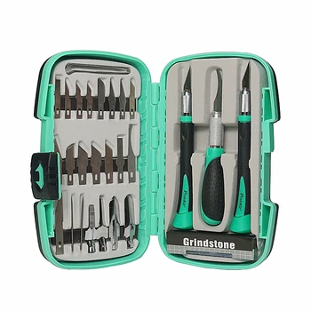 

Proskit PD-395A Multifunctional knife woodworking tools Set for carving tools Pro'skit Prokits chisel kit (30 groups)