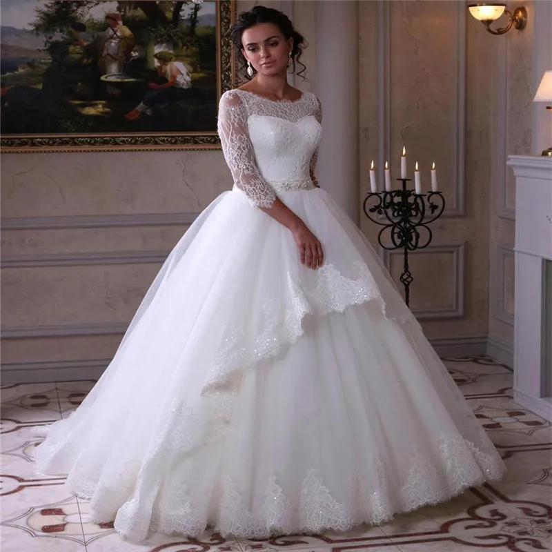 Buy Classic 2016 Spring New Three Quarter Sleeve White