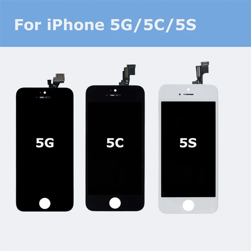 Grade AAA quality LCD For apple iphone 5C-5S-5G-SE Pantalla With Touch Glass Digitizer Assembly Display Replacement P | Мобильные