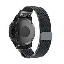 Новинка для Garmin Fenix 5 часы Миланская Магнитная Петля из нержавеющей стали ремешок для Garmin Fenix 5 часы J05T