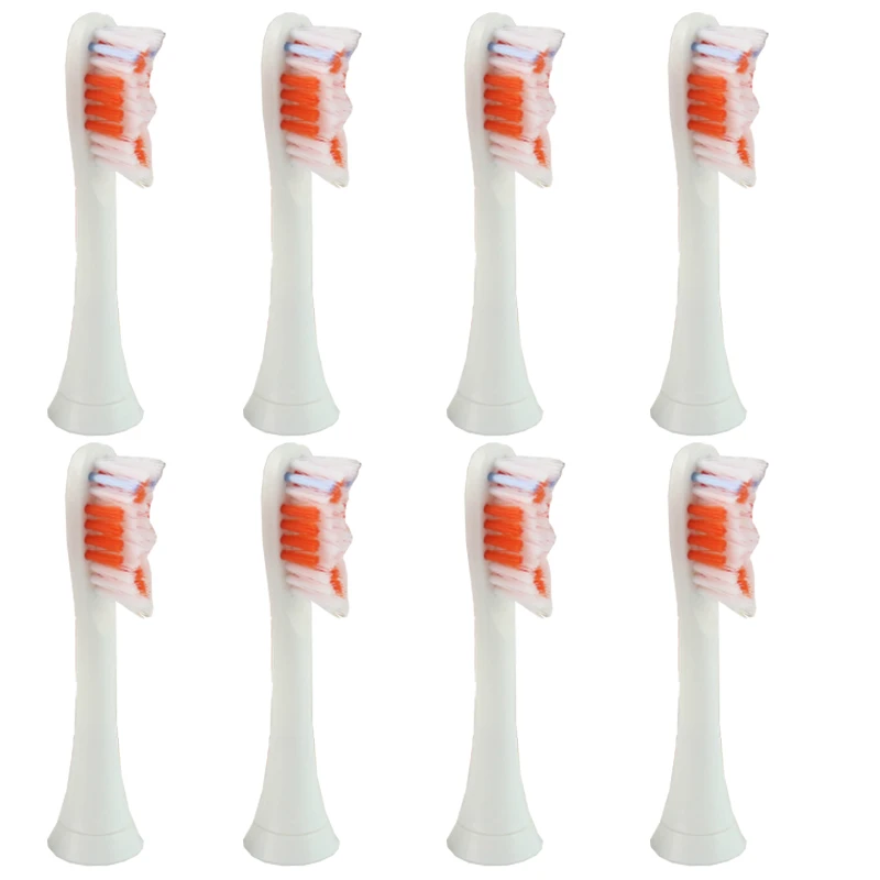 8Pcs P-HX-3014 HX3014 Electric Sonicare Toothbrush Replacement Head For Philips Toothbrush Heads Soft Bristles Oral Hygiene