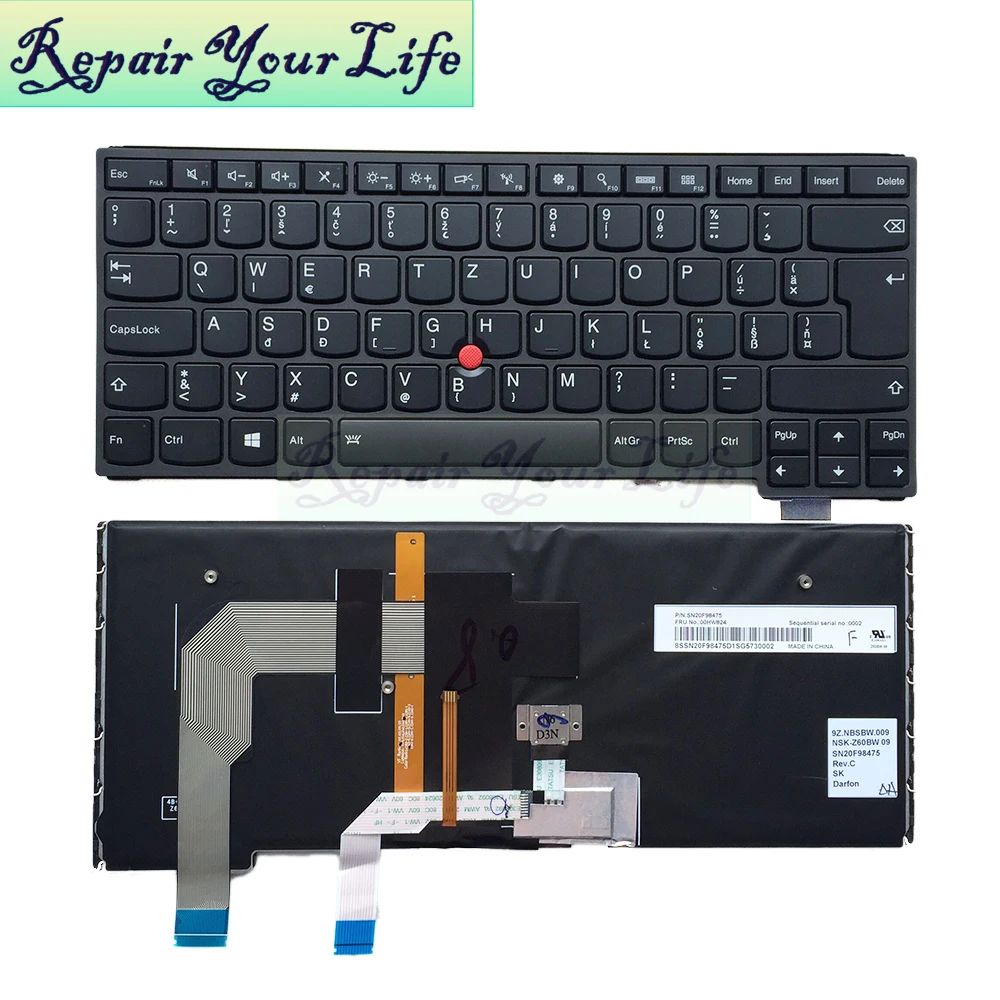 LENOVO S3 YOGA 14 SK-B keyboard 1