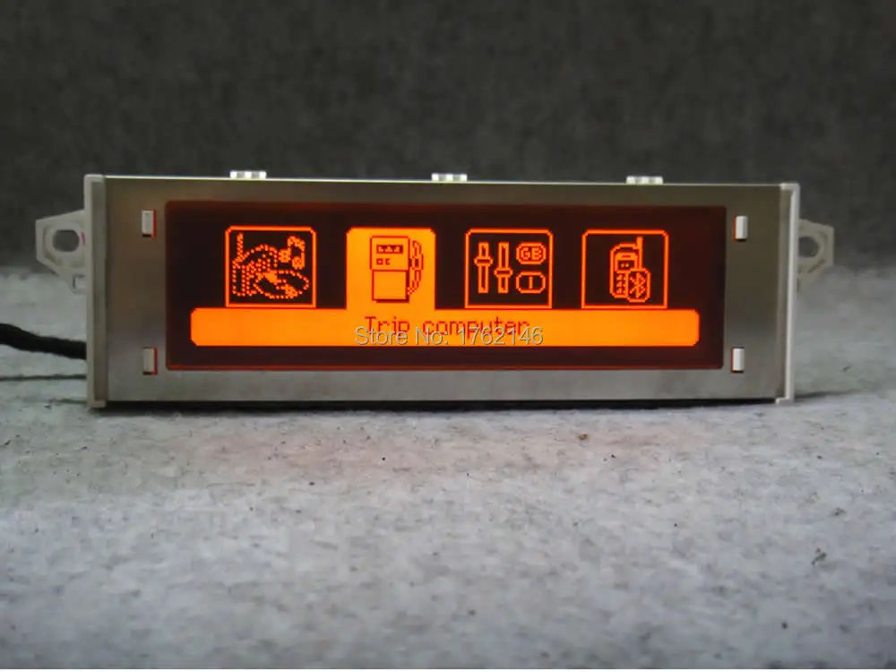 Заводской экран Поддержка USB+ Bluetooth дисплей красный монитор черный корпус для peugeot 307 207 408 citroen C4 C5