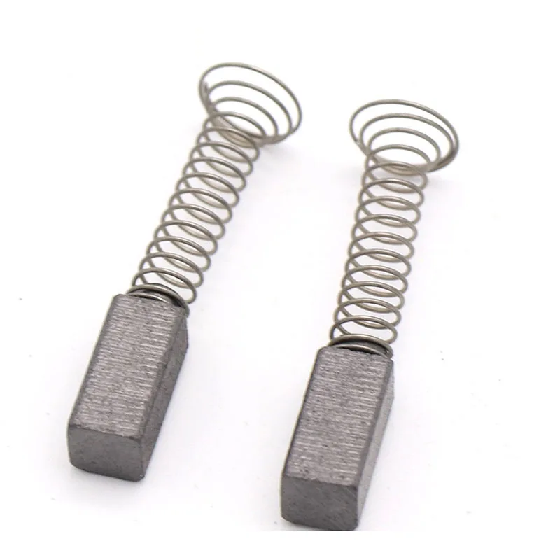 10Pcs 5x5x8mm Mini Drill Electric Grinder Replacement Carbon Brushes