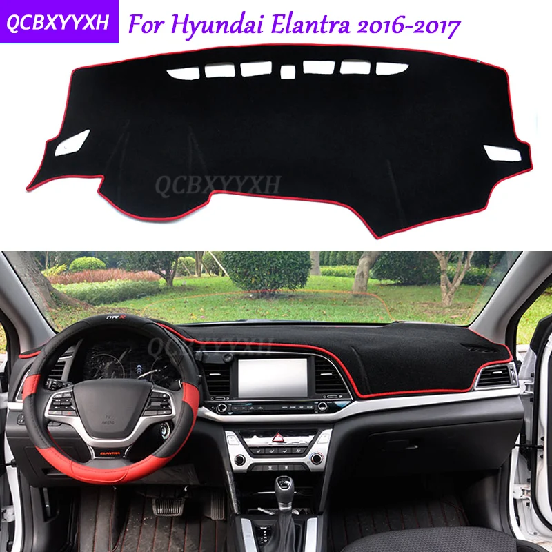 Для hyundai Elantra- коврик на приборную панель защитный интерьер Photophobism коврик тент подушка для автомобиля Стайлинг авто аксессуары