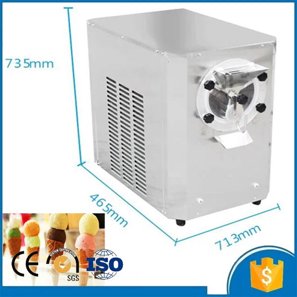 Free shipping by sea commercial cone ice cream making machine ice-cream maker CFR terms |