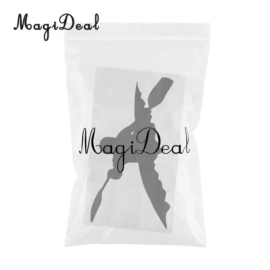 MagiDeal Funny Kayak Paddle Canoe Car Sticker Decal Acce for Kayaking Water Sport Canoe Boating Wall Window Car Boat Application