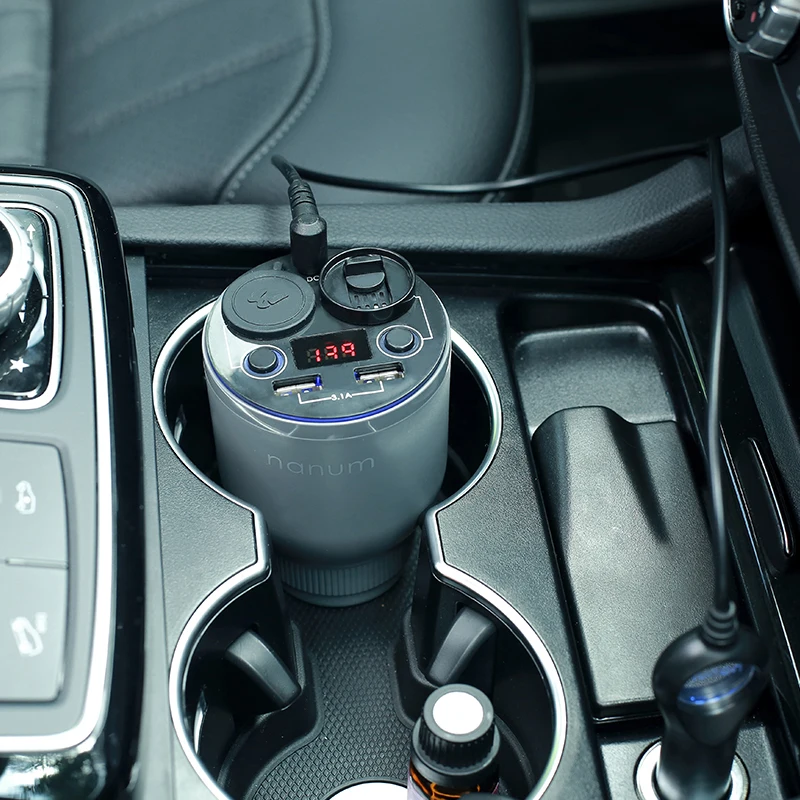 Nanum Car air freshener Car Fragrance Cup Air Purifier Release Aroma Elimination Odor USB Charger Nanum Car air freshener Car Fragrance Cup Air Purifier Release Aroma Elimination Odor USB Charger