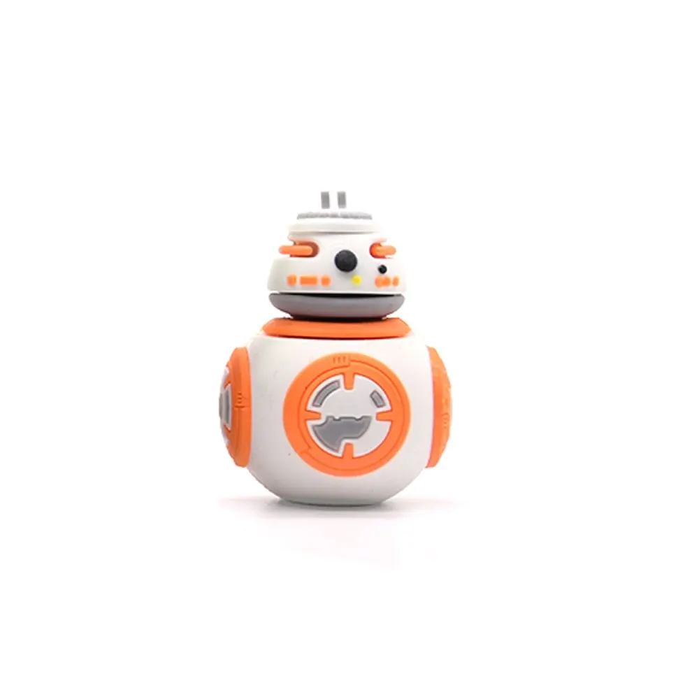 Дешевый Флэш карта Usb флешка флеш накопитель мультяшная карта памяти Star wars BB 8 usb flash drive 64 GB 32 gb 16 gb 8 gb 4g Usb 2,0