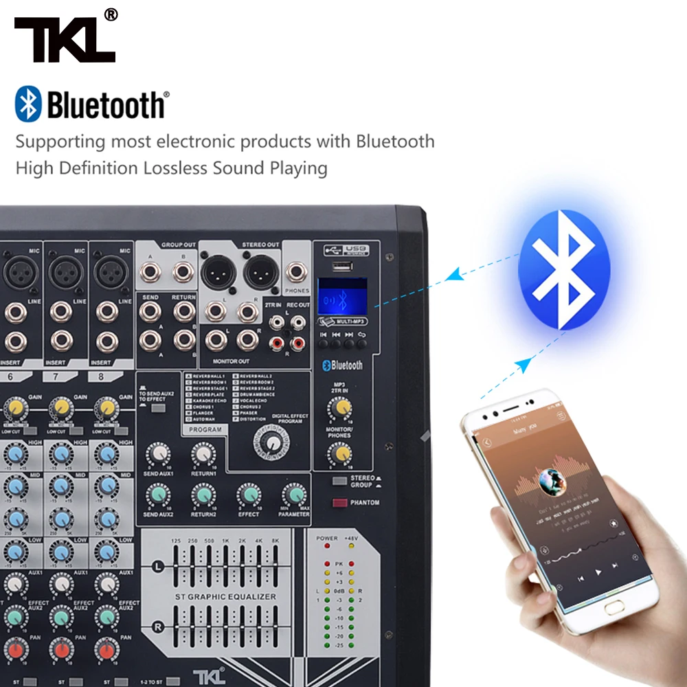 TKL GLSD 8Channel 12Channel 16Channel Mixers 