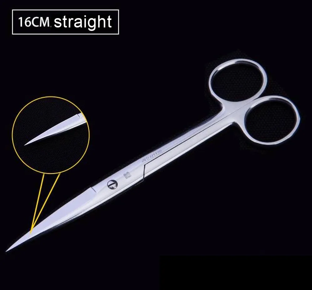 12,5, 14, 16, 18 см, хирургические ножницы с изогнутым кончиком, ножницы для макияжа, Красота и здоровье> Макияж> инструменты для макияжа