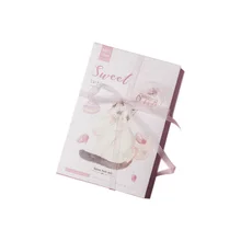 4 упаковки/партия Kawaii сладкий кот с лентой открытка/поздравительная открытка/день рождения Письмо Конверт Подарочная открытка с сообщением