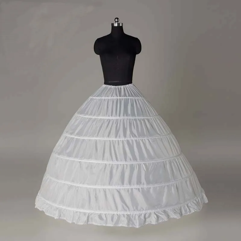 MissRDress 6 Обручи Свадебная юбка брак марлевая юбка кринолин нижняя свадебные аксессуары Jupon Mariage JKC4