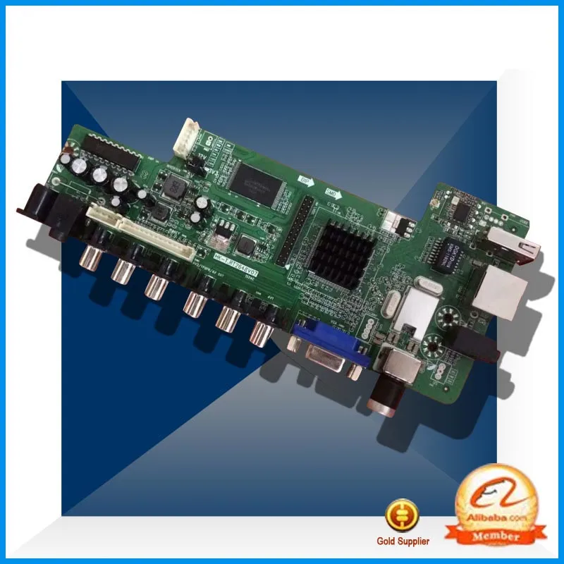 HK-T.RT2648V07X цифровая ТВ-доска Ground Wave DTMB китайская платформа с WIFI LCD TV DIY | Электроника