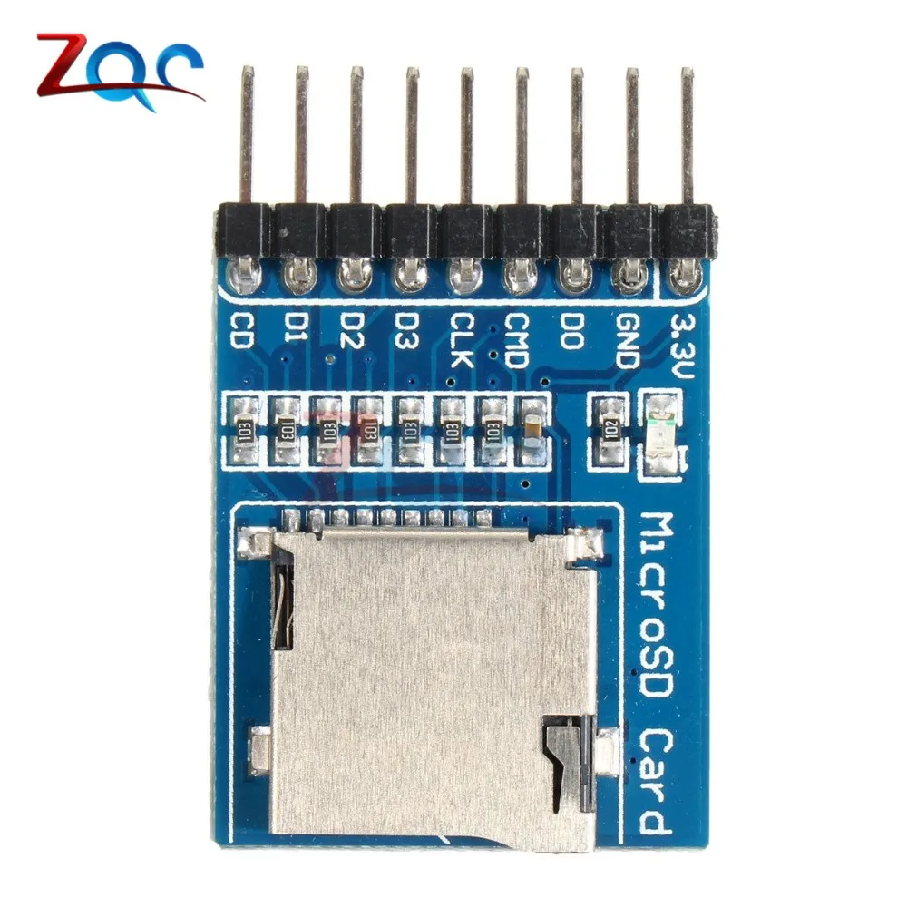 Micro SD TF кардридер чтение и запись модуль памяти плата для Arduino 9 Pin Pin|board for arduino|board