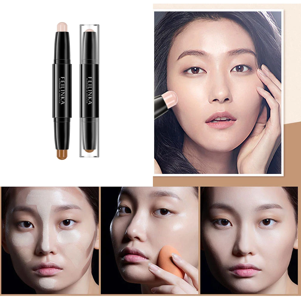 

1Pcs Magical Concealer Stick Foundation Makeup Full Cover Contour Face Concealer Cream Base Primer Moisturizer Hide Blemish