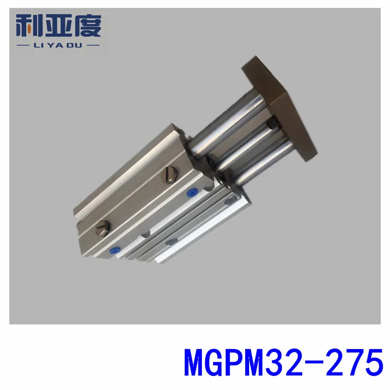 SMC тип MGPM32-275 тонкий цилиндр с стержнем MGPM 32-275 три оси три бар MGPM32* 275 пневматические компоненты MGPM32X275