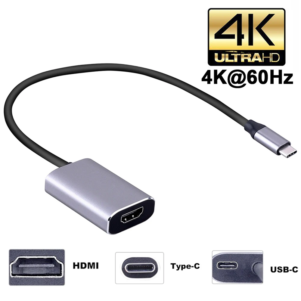 Thunderbolt 3 USB 3. 0 Φ Type C к HDMI 4K 60 Гц с 1 Вт PD зарядным адаптером Hub для Macbook Chromebook Huawei Mate 10 |