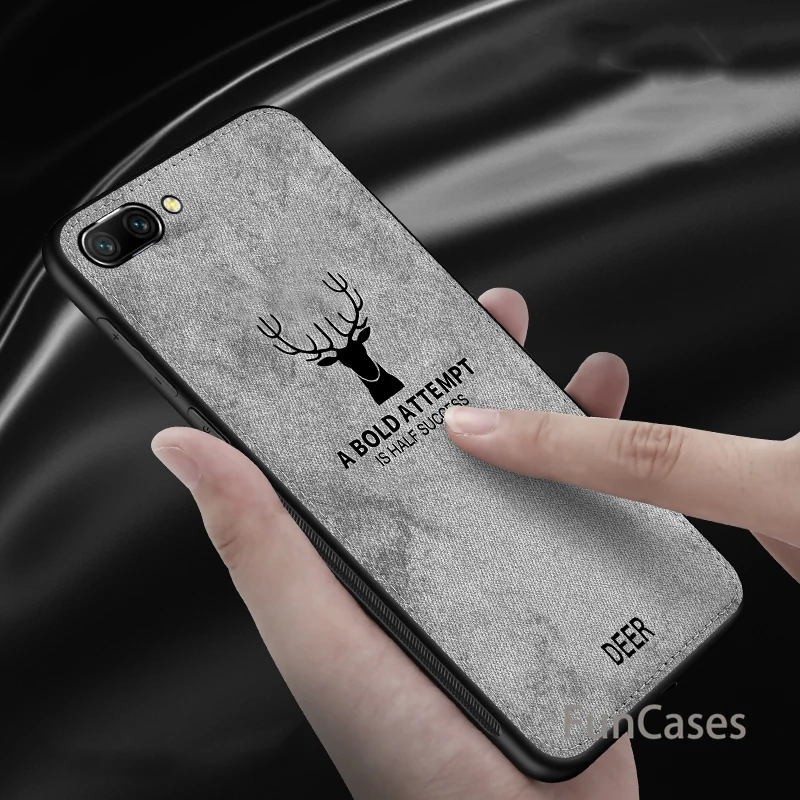 Тканевый чехол для huawei Honor 10 6X классическая ткань матовая кожа мягкий жесткий 9 Lite
