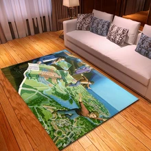 3D ковёр для гостиной музыкальные заметки детская комната коврик мягкий фланелевый большой домашний Декор Ковер