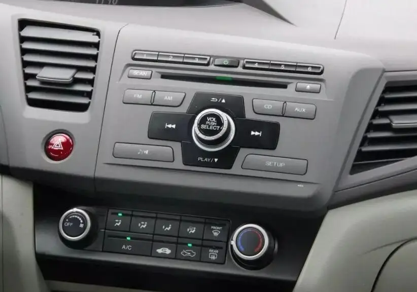 Sale Android 9.0 octa core 4GB RAM car dvd player for HONDA CIVIC 2011-2015 LHD RHD ips touch screen head units tape recorder radio 1