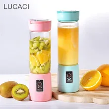 400 мл студентов Портативный Мини соковыжималка сок машина бытовой ручной блендер бытовой Малый соковыжималки