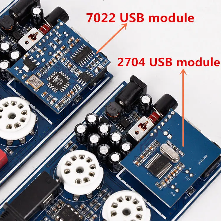 2704/7022 чип USB DAC/предусилитель PC звуковая карта вакуумный ламповый усилитель для наушников